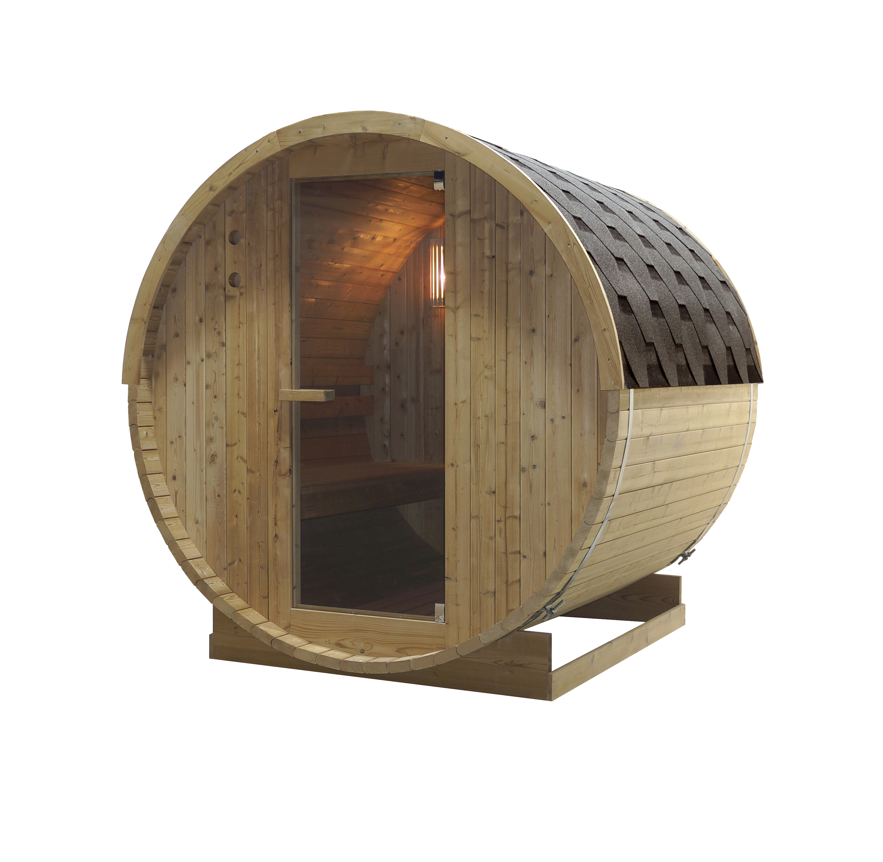 Ignite Barrel 180 Outdoor Sauna - 4 Person