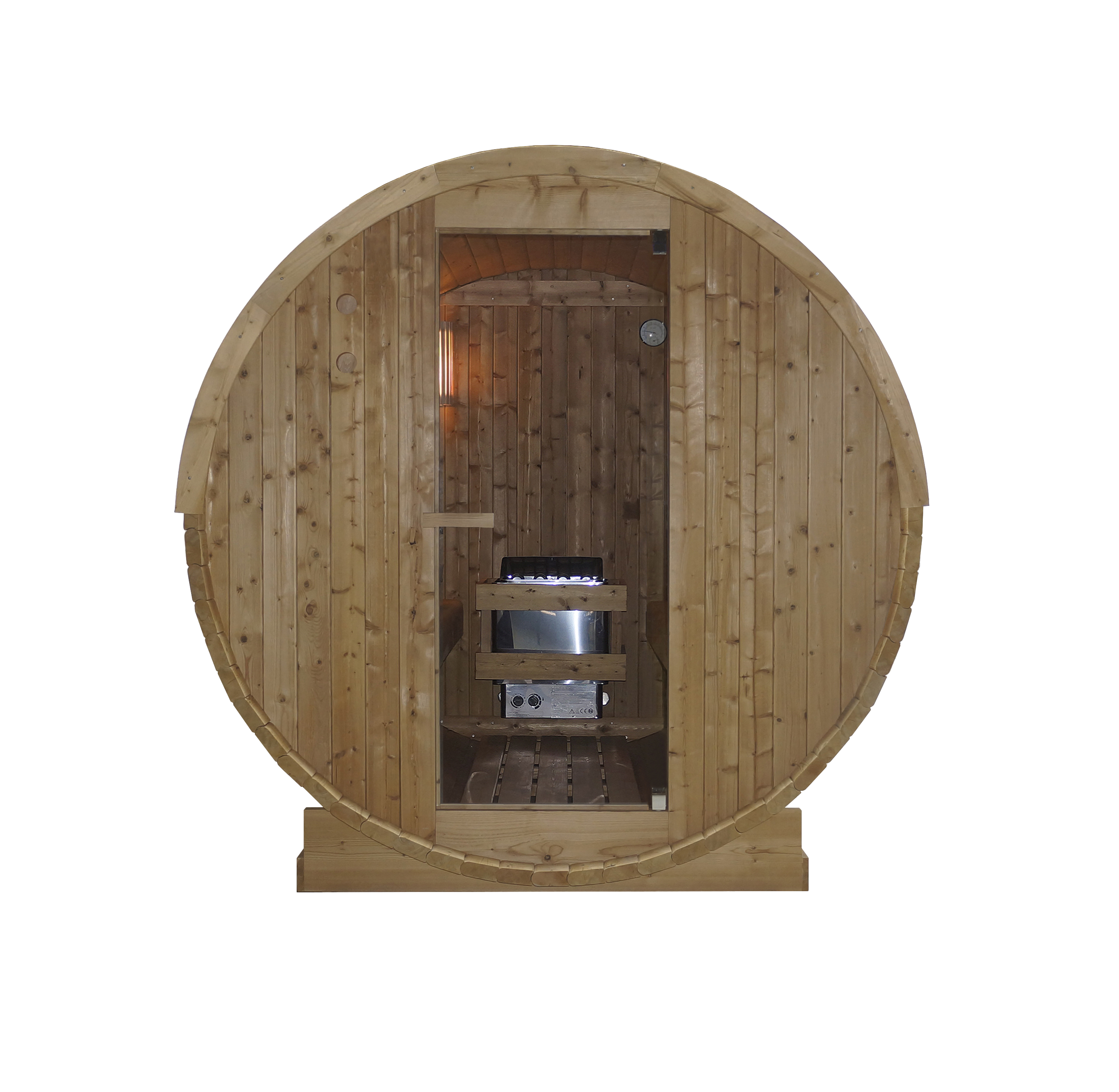 Ignite Barrel 220 Outdoor Sauna - 6 Person