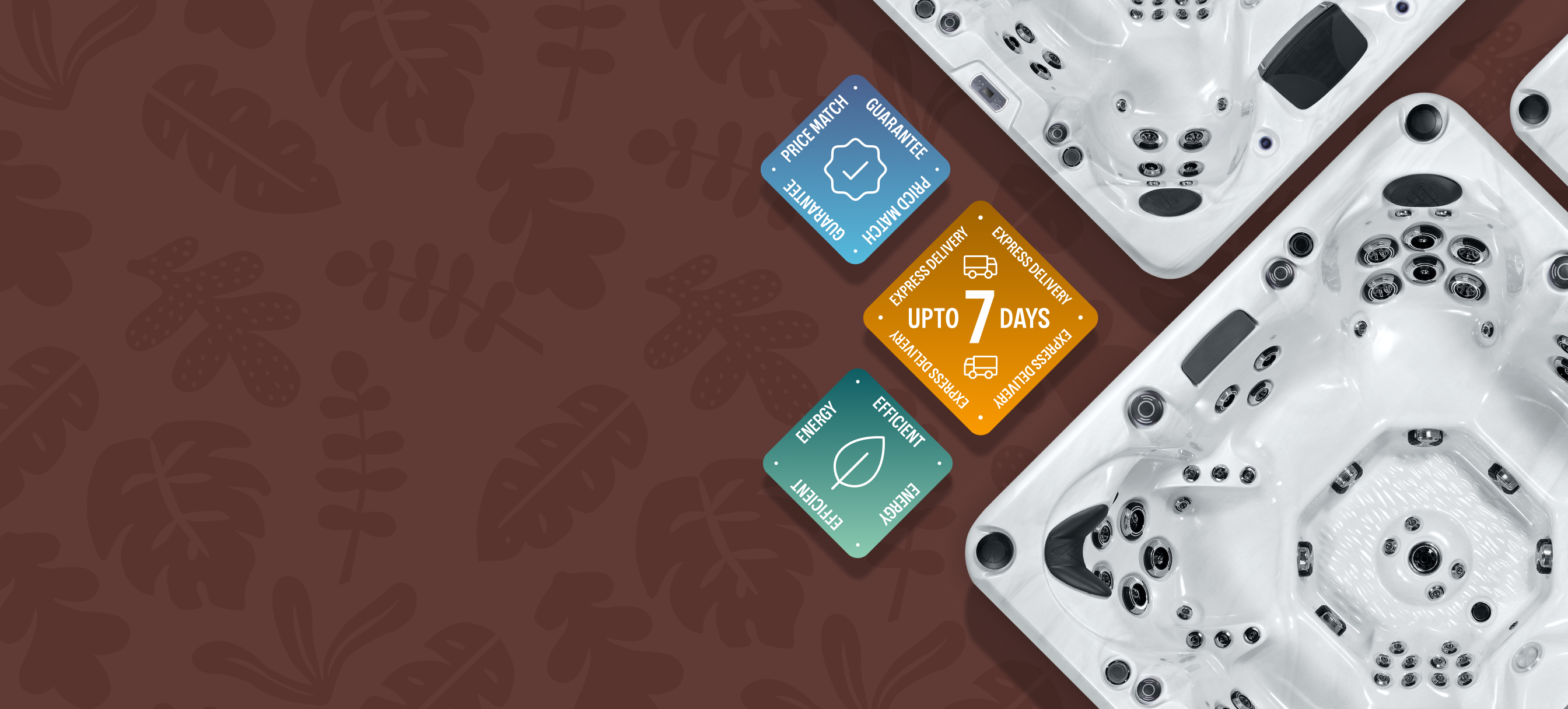 Banner of tubs and sale USPs