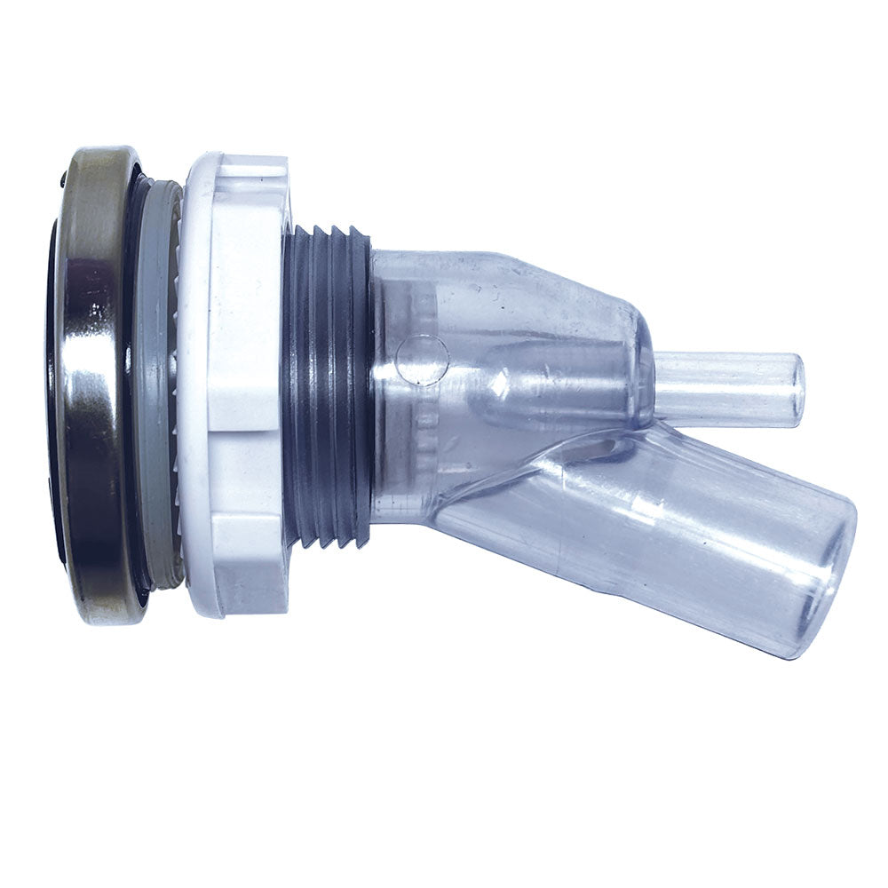 Fountain Jet 2 Inch for Bari, Venezia, Arum C - 3 Brow design, Grey-Silver (11.B1.0002)