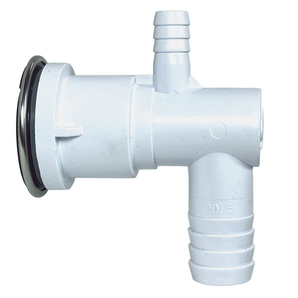 Fixed Jet Extra Small 1 Inch with Body for Bellagio Tubs: Bari, Venezia, Arum C - 3 Brow design, Grey-Silver (11.B1.0235)