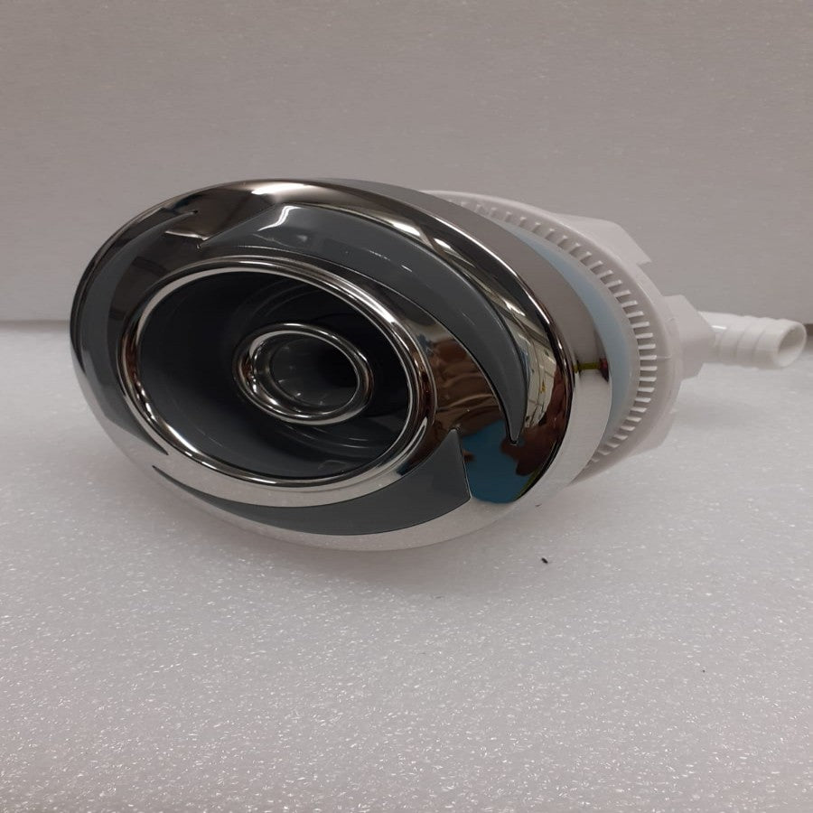 Directional Jet Large-4.5 Inch for Thermals Tubs, 3 Blade design, Grey-Silver