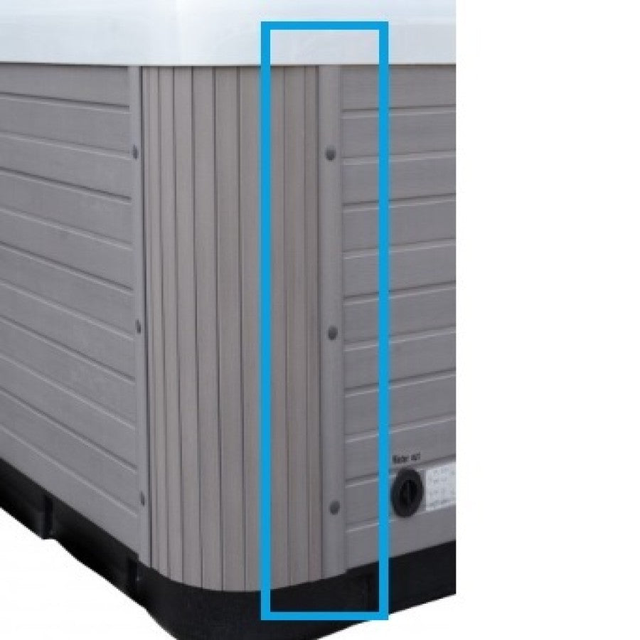 Side Panel Slat for TridentV1+V2, PalmaV2-HappyV2-RefreshV2 - Grey H03B-H15 - SCREW FIT