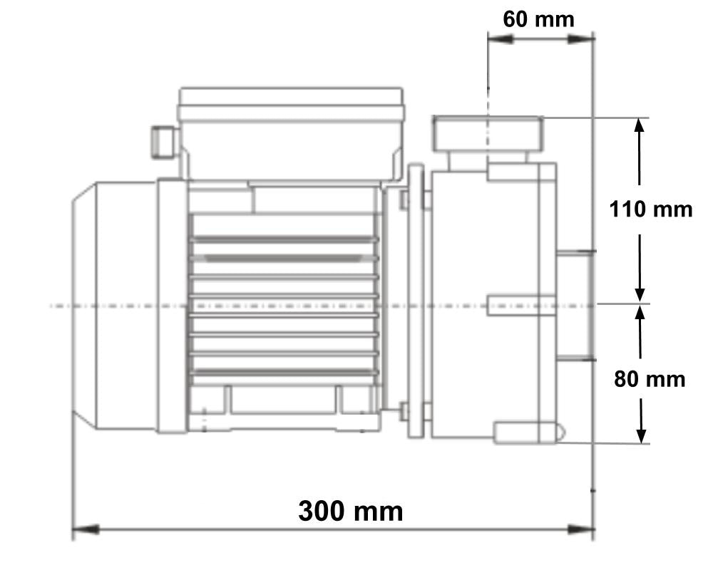 LX Circulation PUMP - wtc50m - 0.35HP