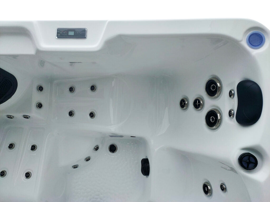 Trident Lite Plug & Play (13 Amp) Hot Tub - Pure White