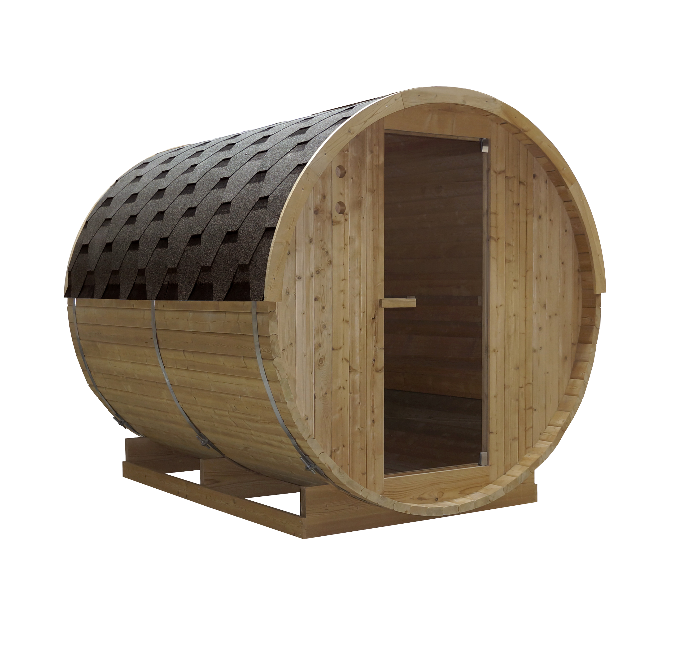 Ignite Barrel 220 Outdoor Sauna - 6 Person