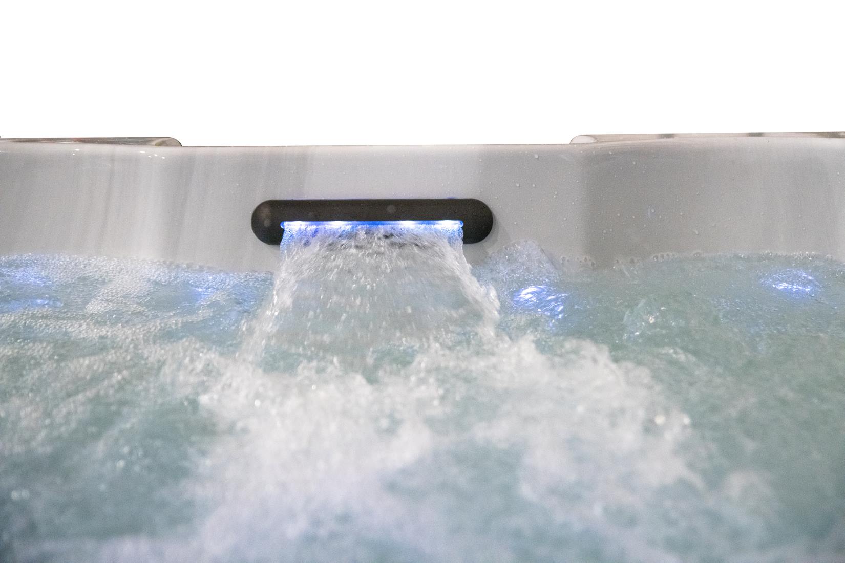 Maui Plug & Play (13 Amp) Hot Tub - Sterling Silver