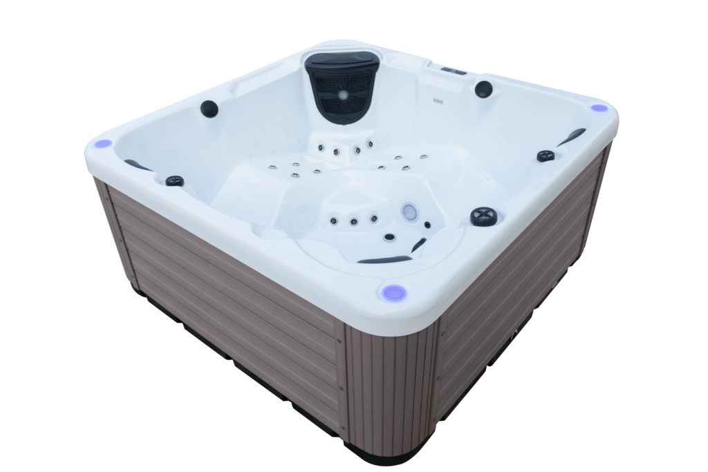 Trident Lite Plug & Play (13 Amp) Hot Tub - Pure White