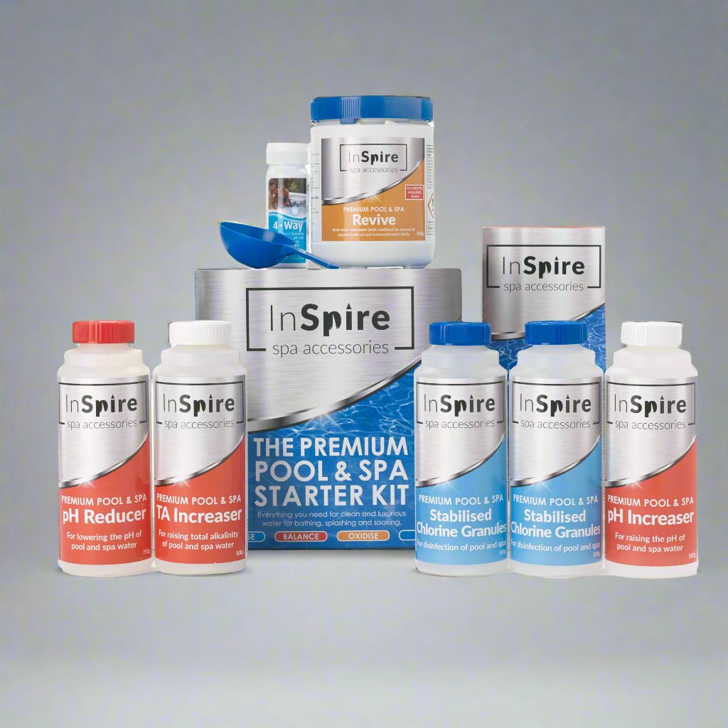 Inspire Premium Pool and Spa Chlorine Starter Kit