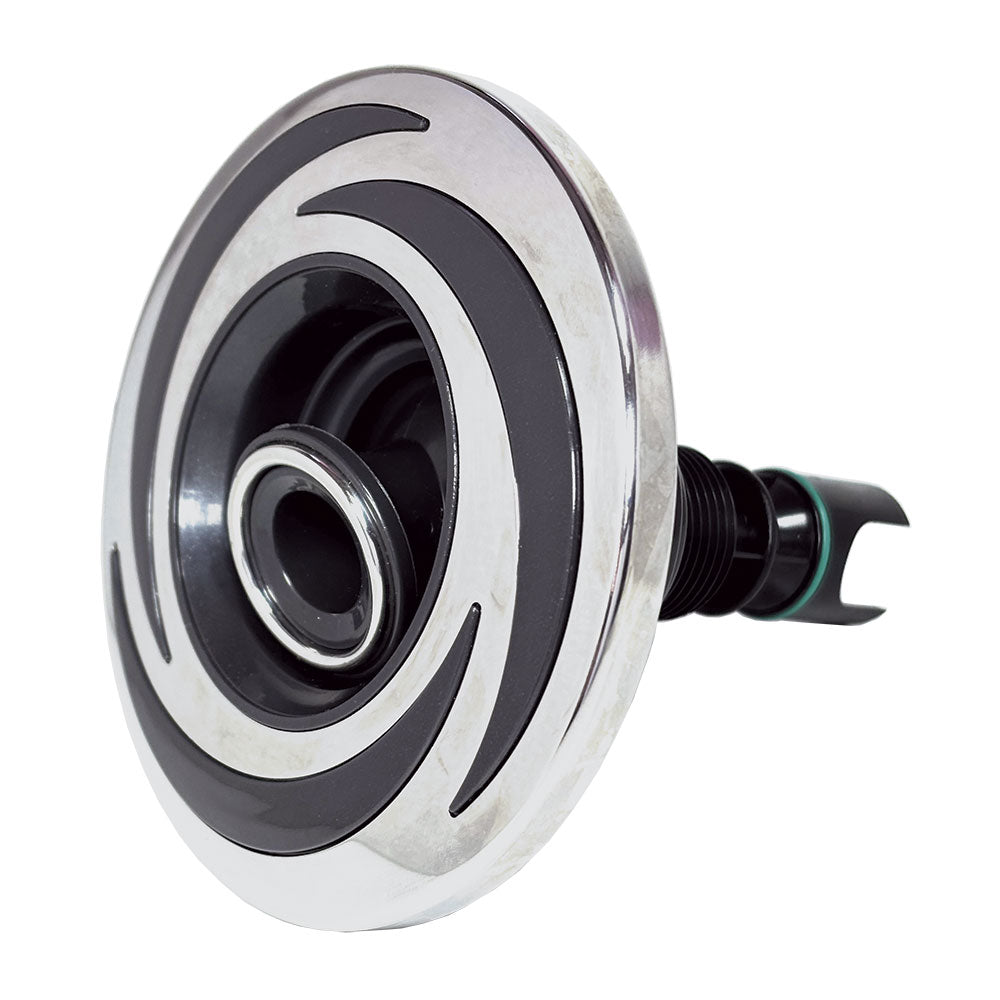 Rotational Jet Large-4.5 Inch for Bellagio Tubs Bari, Venezia, Arum C - 3 Brow design, Grey-Silver