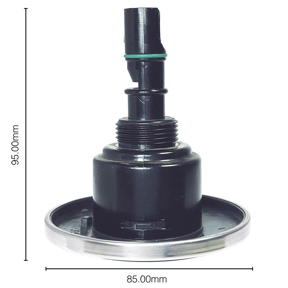 Directional Jet Medium-3.5 Inch for Bellagio Tubs Bari, Venezia, Arum C - 3 Brow design, Grey-Silver - Black Screw Fit