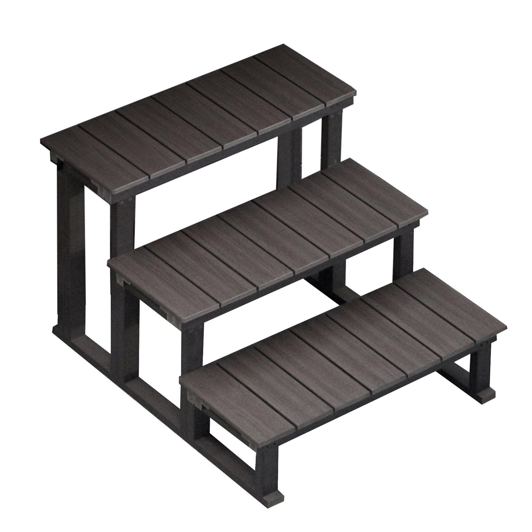 Swim Spas Steps 3 Tier - H20 Grey