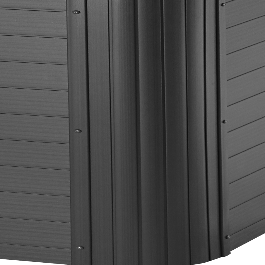 Corner Panel for Duce Swim Spa - Grey