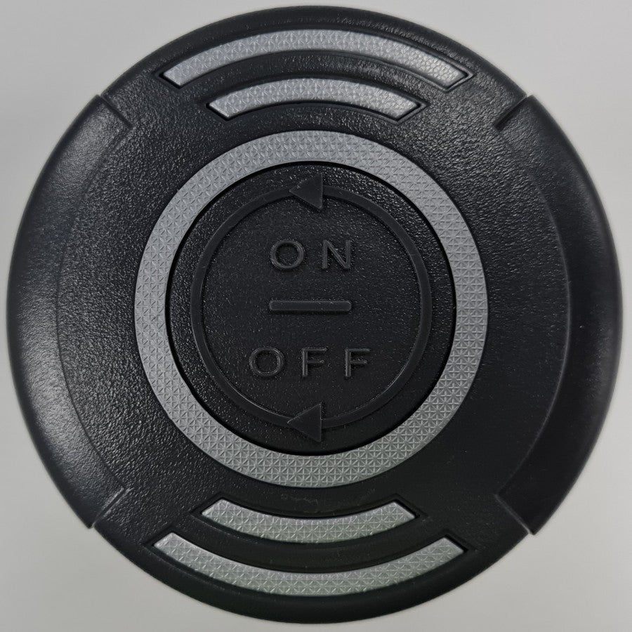 Cap for Waterfall Diverter ON-OFF for Premium V2 and OEM Ranges - Grey 4 Silver Arch Design (SKU: DV-PS21WF1)