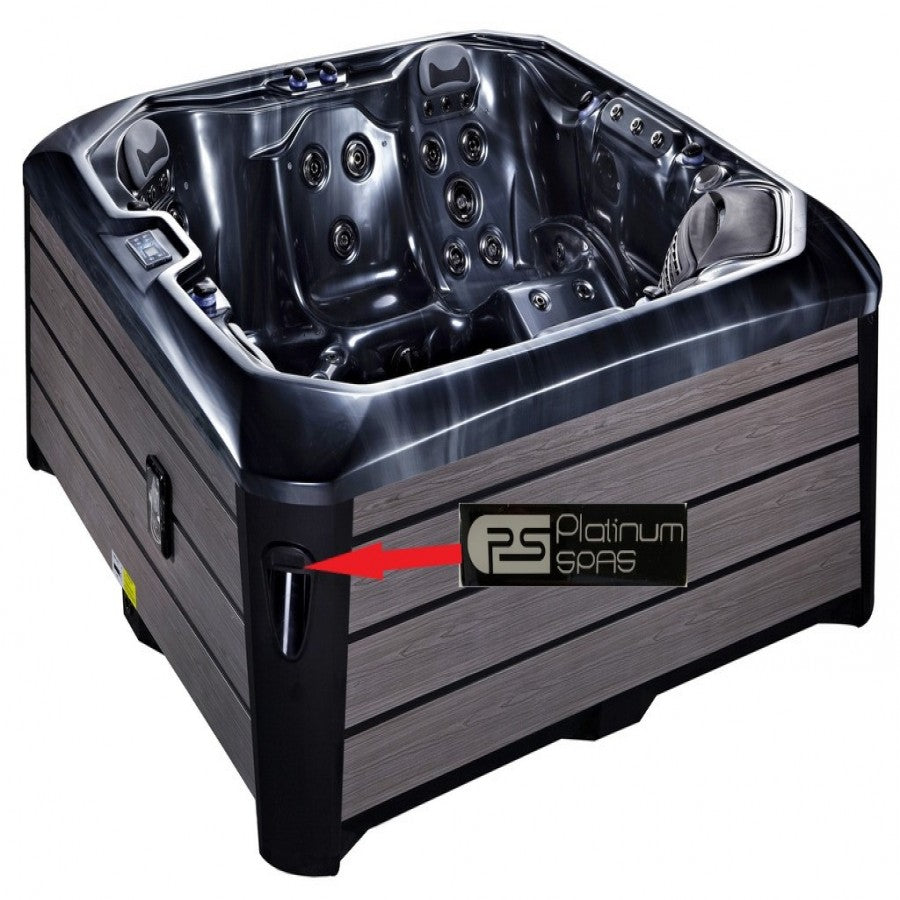 Sticker - Platinum Spa Corner Panel (each)