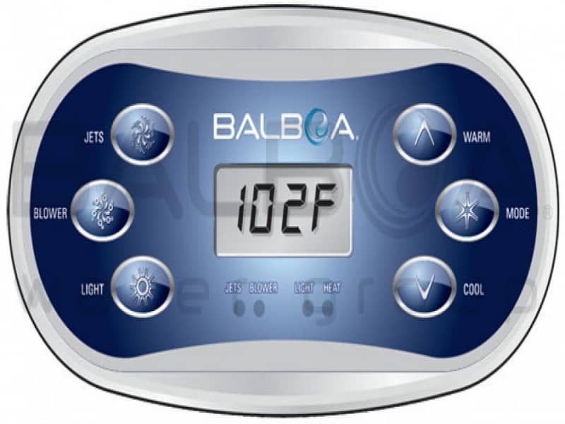 Balboa VL600S Panel