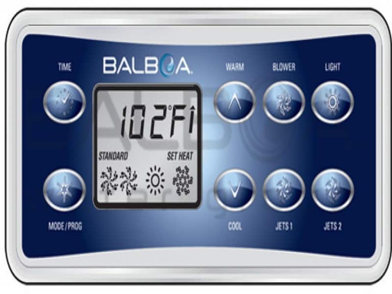 Balboa VL801D Panel