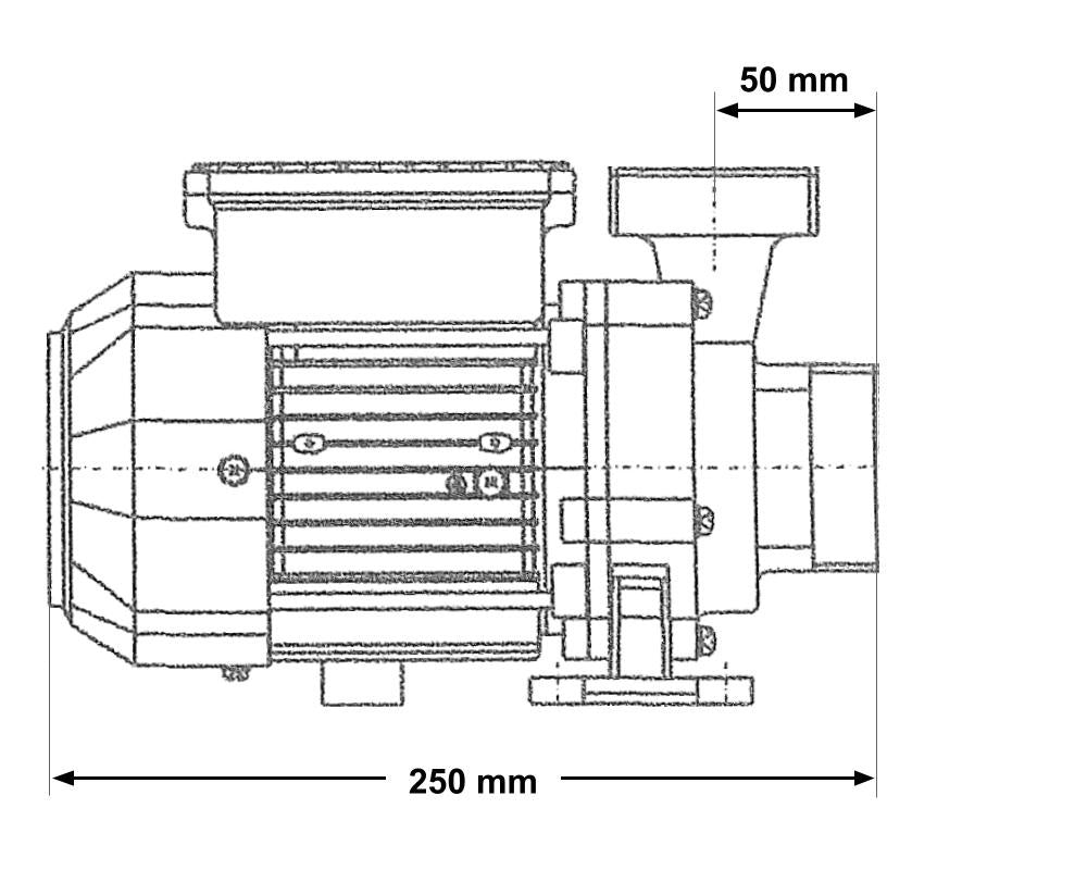 LX Circulation PUMP - WE14 - 50hz - 1 Speed