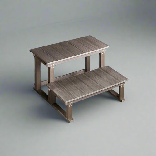 Hot Tub Steps For the wellness co range - grey