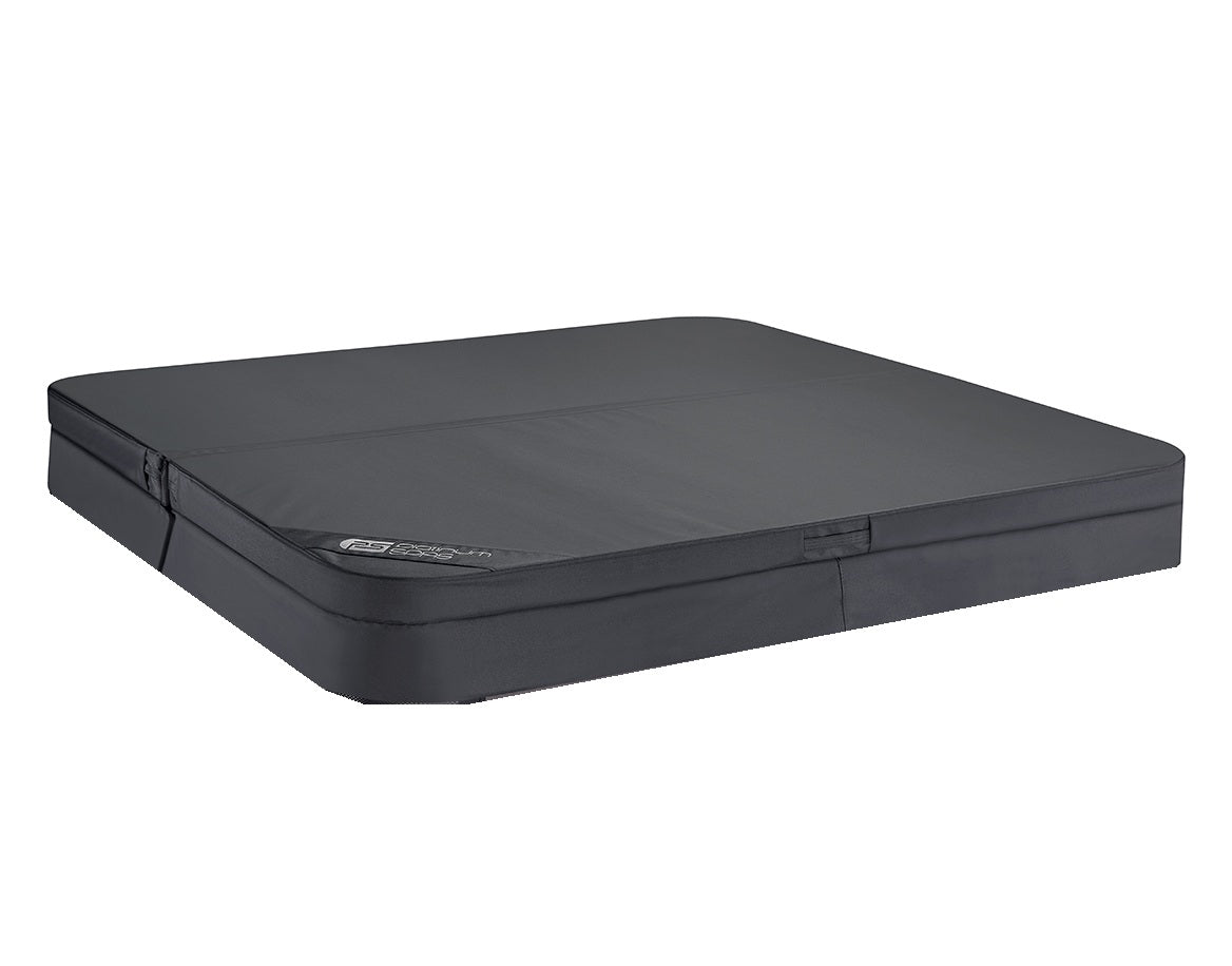 Hot Tub Cover - 2230 x 2230mm - Black Fabric