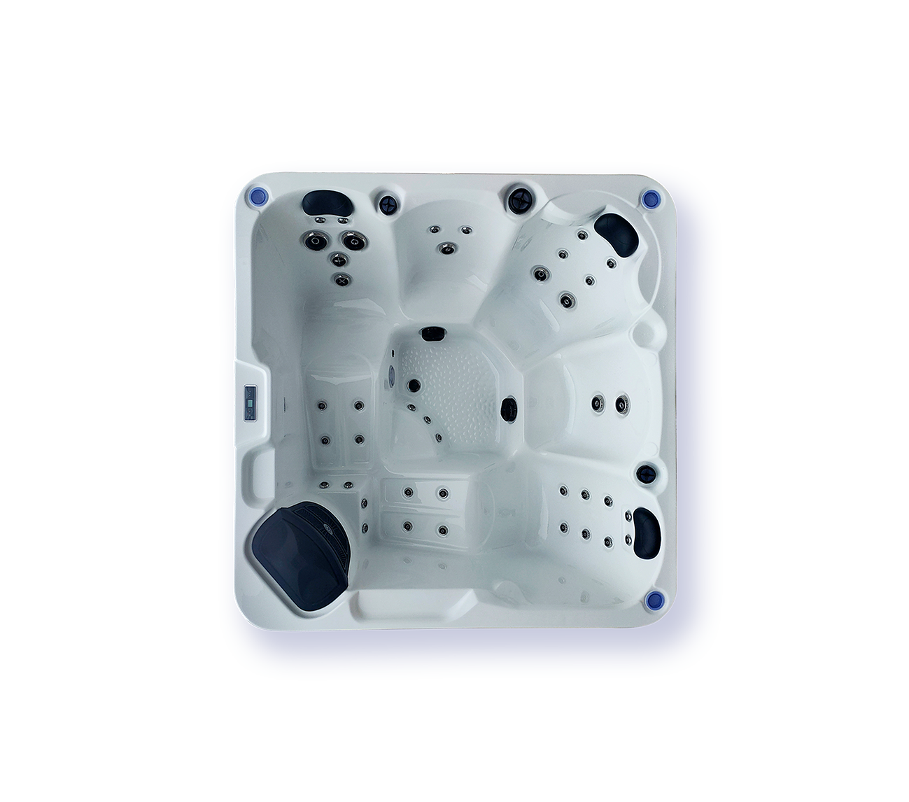 Trident Lite Plug & Play (13 Amp) Hot Tub - Pure White